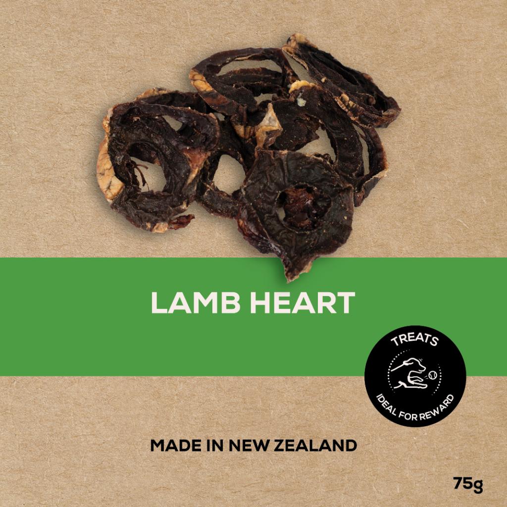 Daisy's Delights Lamb Heart - Treats  (75g)   - DAISYS DELIGHTS