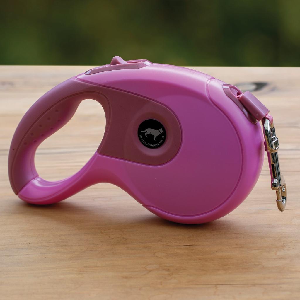 Pink Retractable Lead (5m) _2
